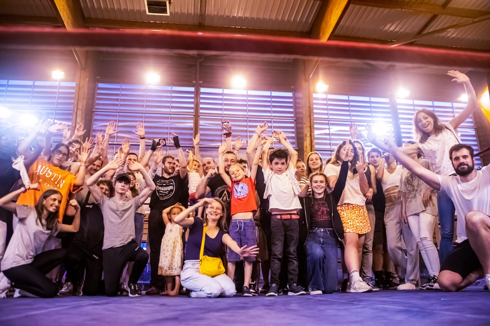 Les adhérents du Cercle Boxing Club réunis en fin de saison